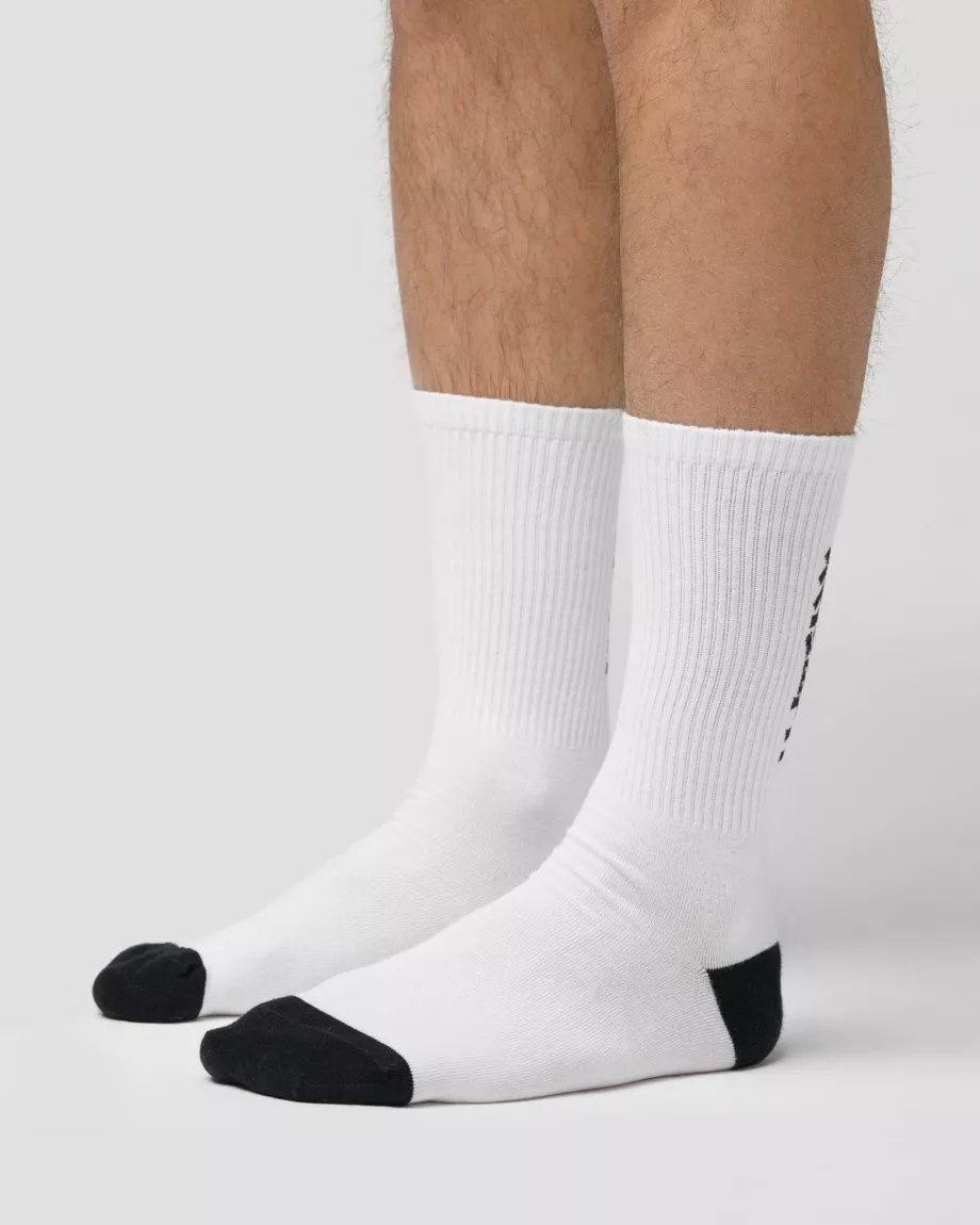 Cat Warrior B/W men's socks