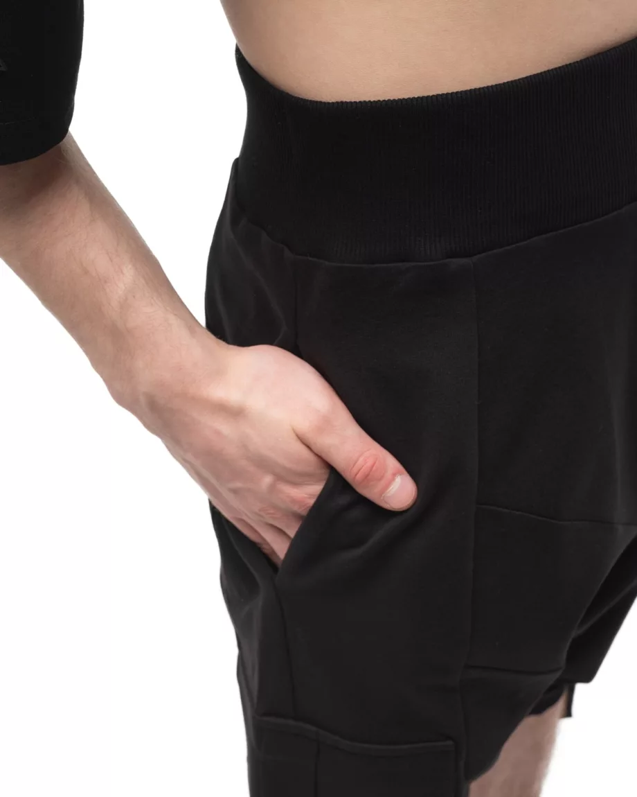 Black Shorts with Pockets "Warrior"