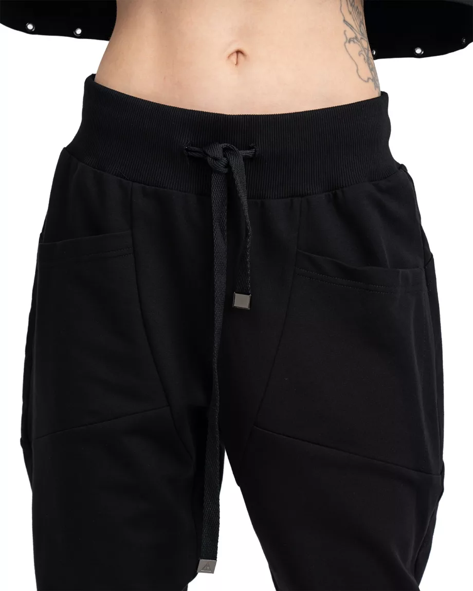 Black Joggers With Pockets Cube