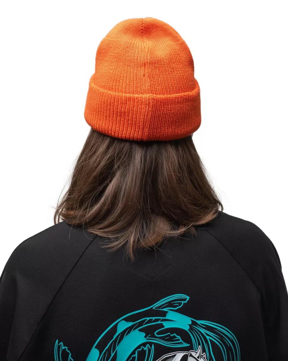 Orange with Black Embroidery Hat "Generation"