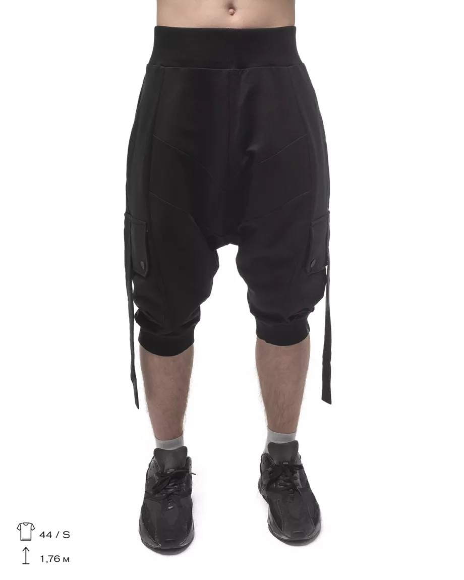 Black Shorts with Pockets "Warrior"