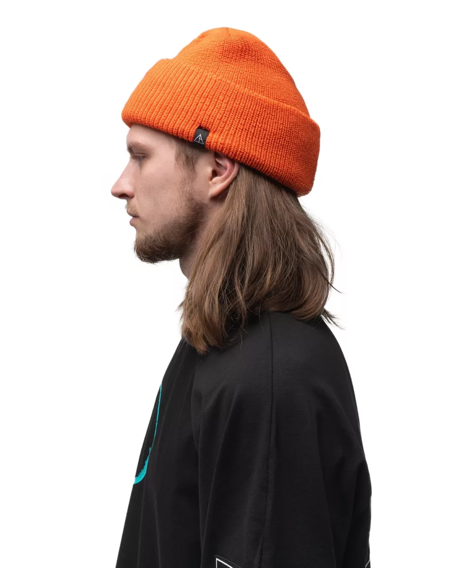 Orange with Black Embroidery Hat "Generation"